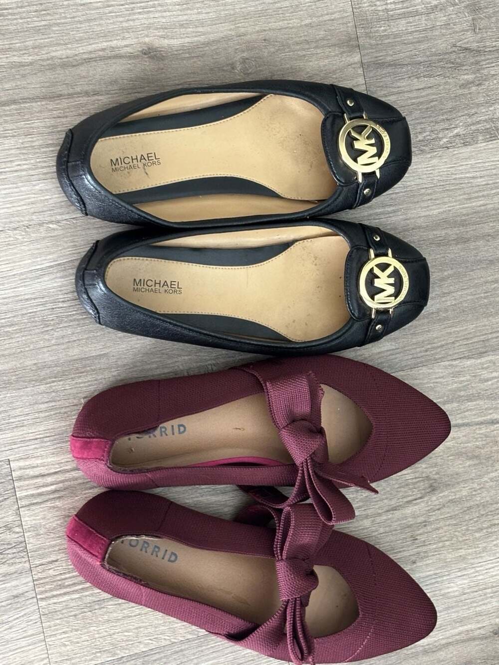 Womens Shoe Bundle: Michael Kors  and Torrid Burgundy